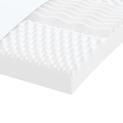 Schuimmatras 7 zones hardheid 20 ILD 140x220 cm wit