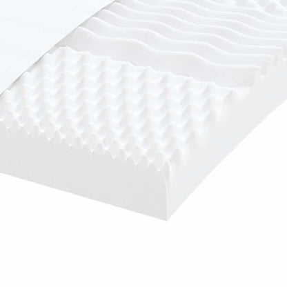 Schuimmatras 7 zones hardheid 20 ILD 160x220 cm wit