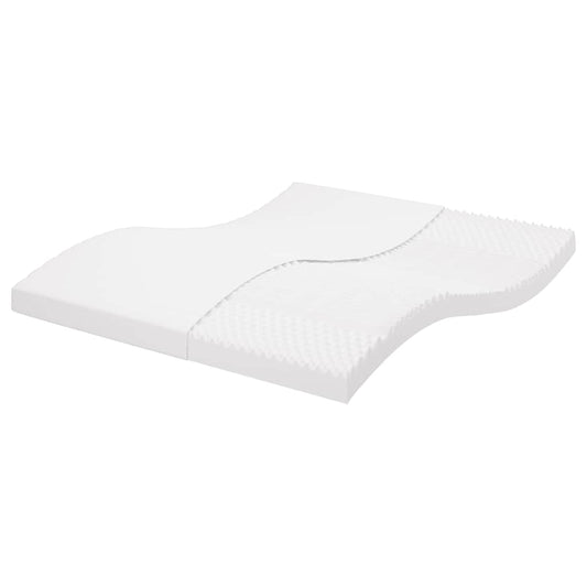 Schuimmatras 7 zones hardheid 20 ILD 180x220 cm wit