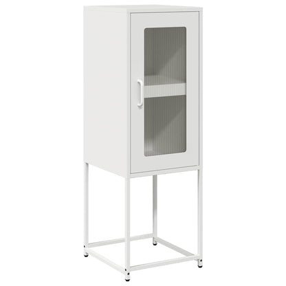 Dressoir 36x39x107 cm koudgewalst staal wit