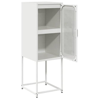 Dressoir 36x39x107 cm koudgewalst staal wit