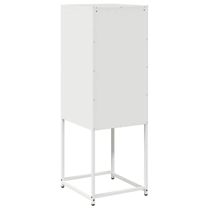 Dressoir 36x39x107 cm koudgewalst staal wit