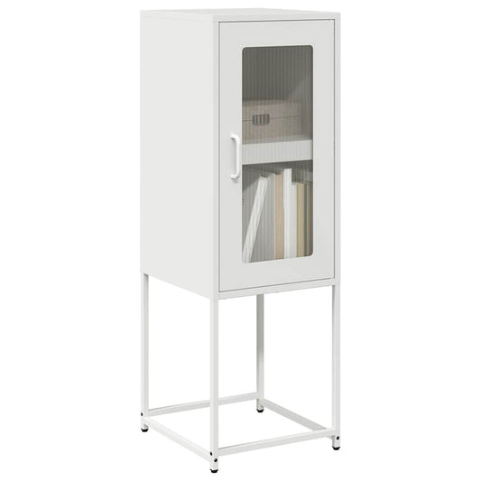 Dressoir 36x39x107 cm koudgewalst staal wit