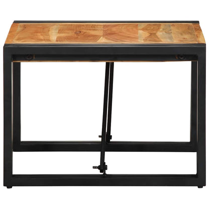 Salontafel 50x50x35 cm massief acaciahout