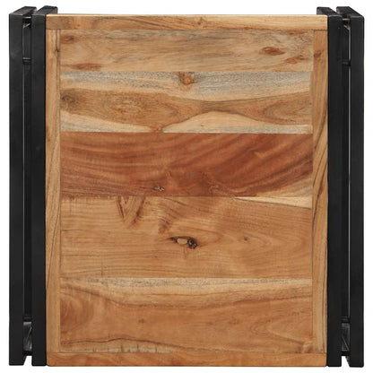 Salontafel 50x50x35 cm massief acaciahout