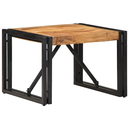 Salontafel 50x50x35 cm massief acaciahout