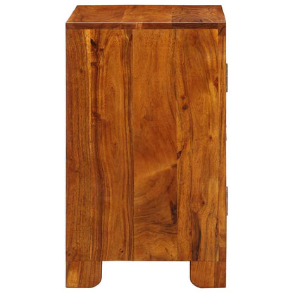 Dressoir 50x35x60 massief acaciahout veelkleurig