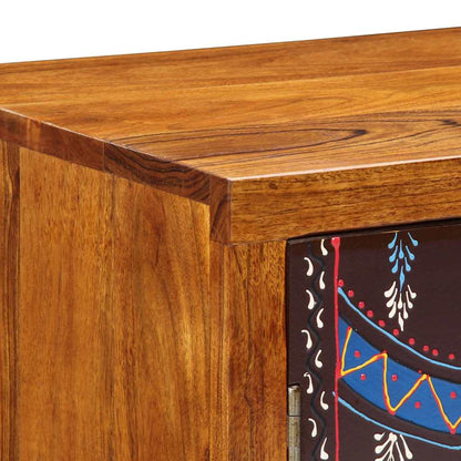 Dressoir 50x35x60 massief acaciahout veelkleurig