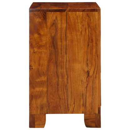 Dressoir 50x35x60 massief acaciahout veelkleurig