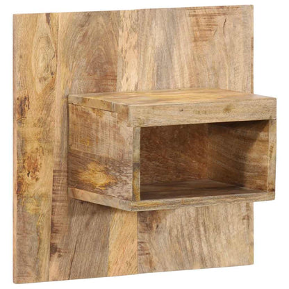 Nachtkastje 50x27x50 cm massief ruw mangohout