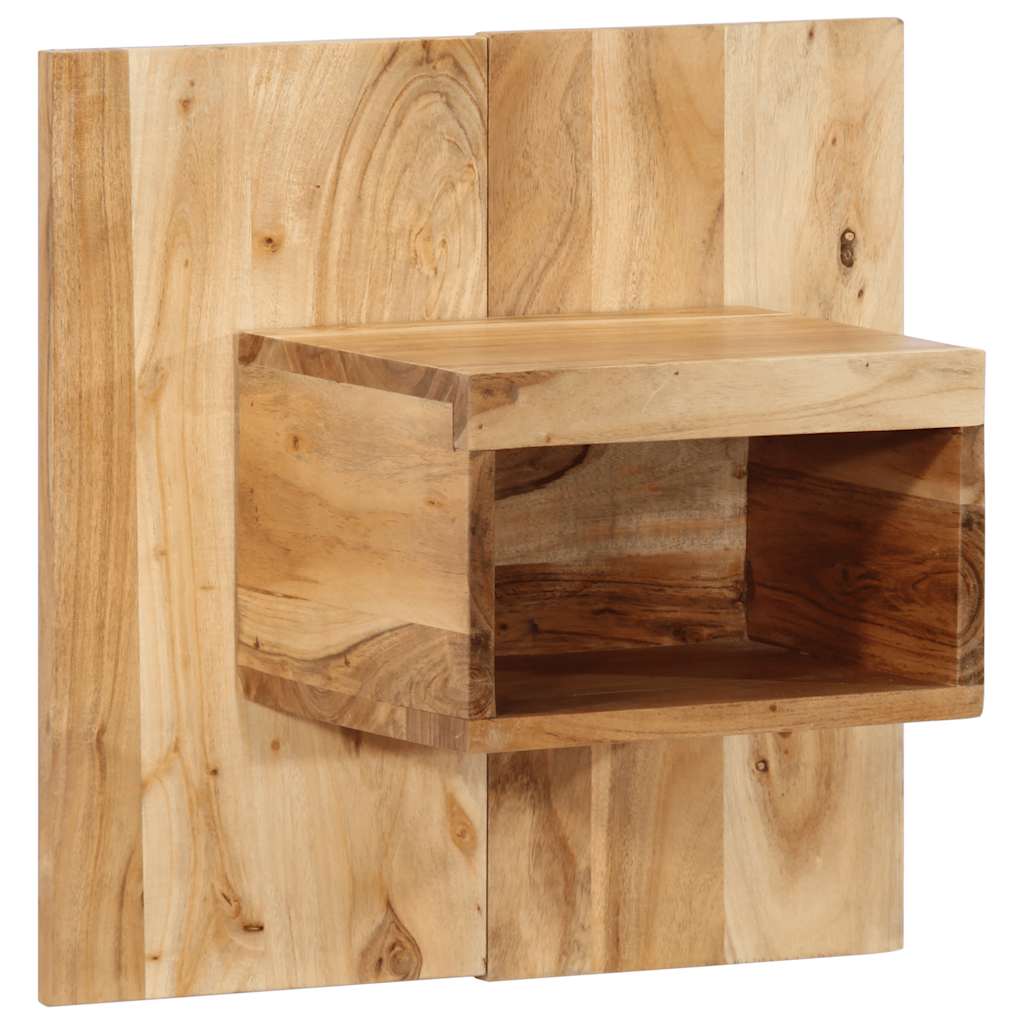 Nachtkastje 50x27x50 cm massief acaciahout