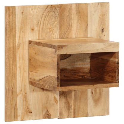 Nachtkastje 50x27x50 cm massief acaciahout