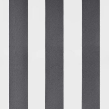 Luifel automatisch uittrekbaar 450x300 cm antracietkleur en wit
