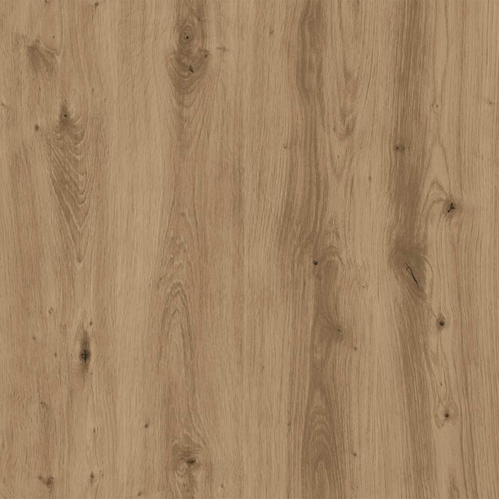 Kledingkast 80x52x180 cm bewerkt hout artisanaal eikenkleurig