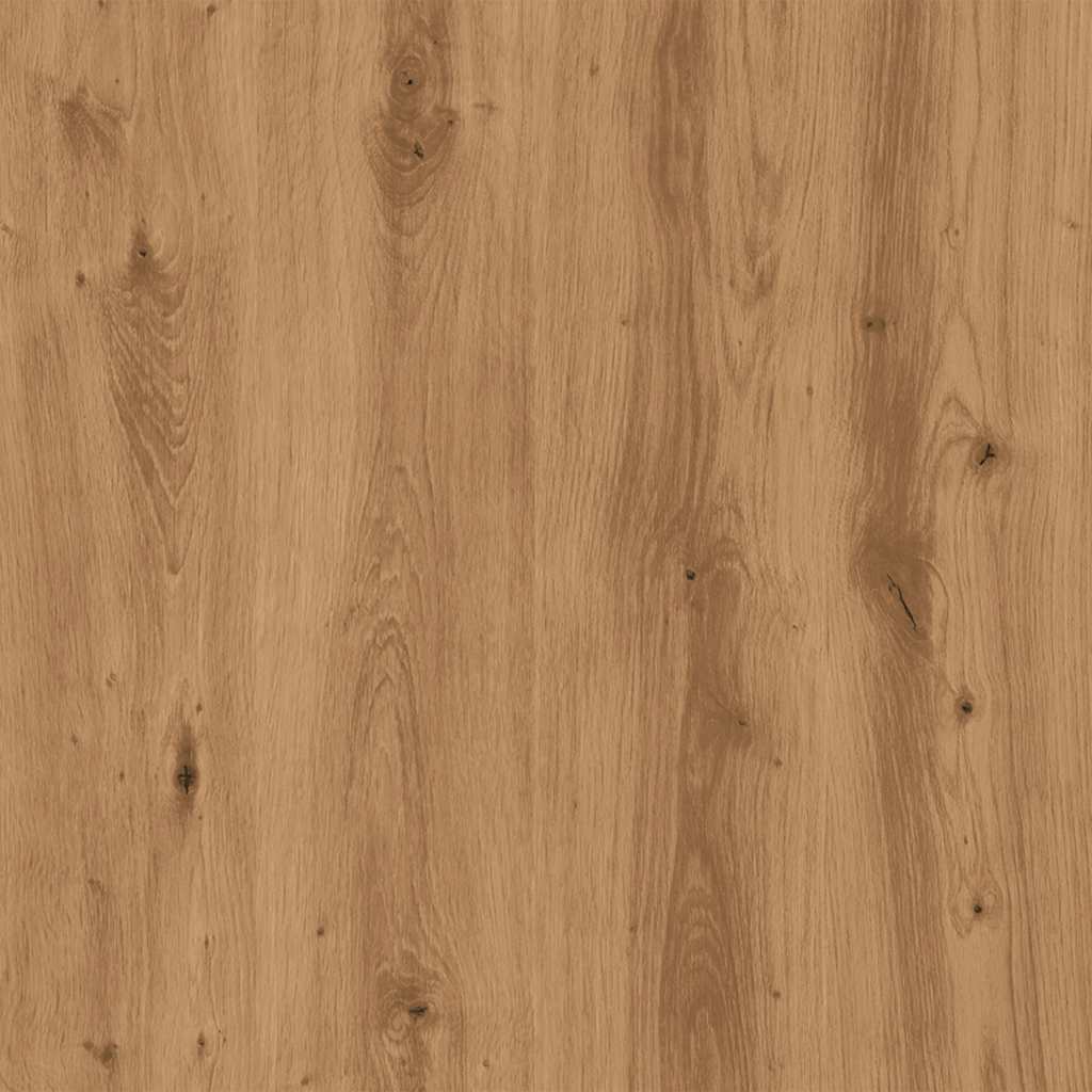 Dressoir 35x35x55 cm bewerkt hout artisanaal eikenkleur