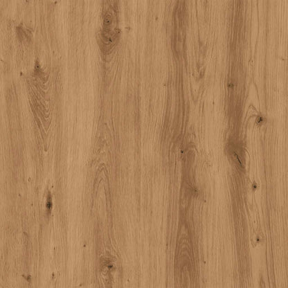 Dressoir 35x35x55 cm bewerkt hout artisanaal eikenkleur