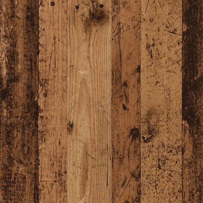 Boekenkast 100x24x63 cm bewerkt hout oud houtkleurig