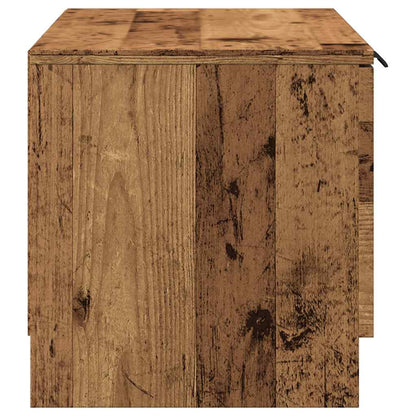 Tv-meubels 2 st 80x35x36,5 cm bewerkt hout oud houtkleurig
