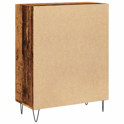 Dressoir 69,5x34x90 cm bewerkt hout oud houtkleurig