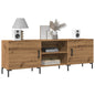 Tv-meubel 150x30x50 cm bewerkt hout artisanaal eikenkleurig
