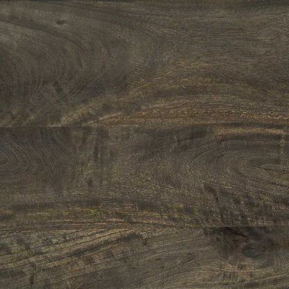 Nachtkastje 50x33x60 cm massief mangohout zwart