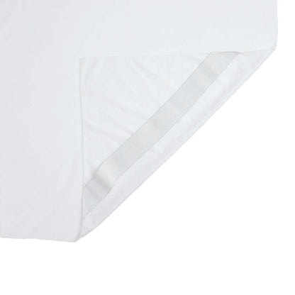 Matrasbeschermer waterdicht 90x190 cm wit