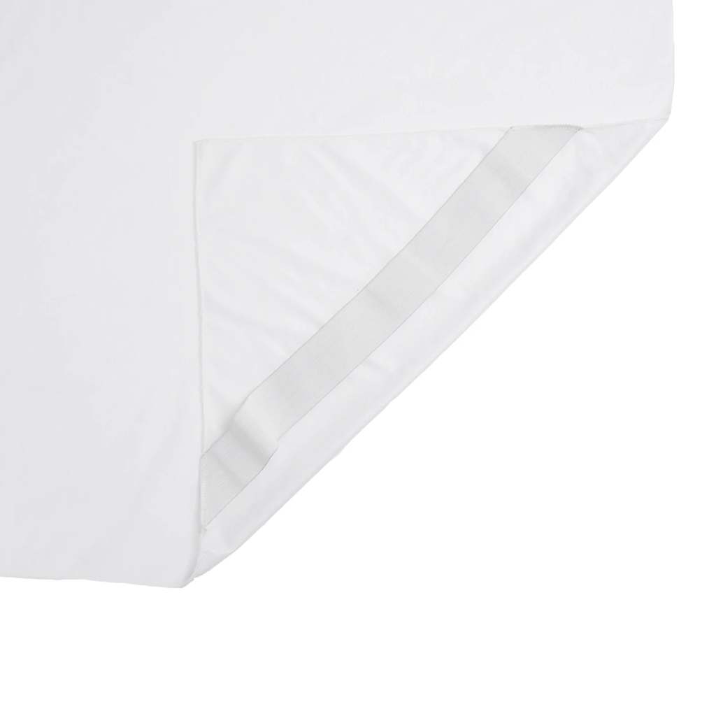 Matrasbeschermer waterdicht 90x220 cm wit