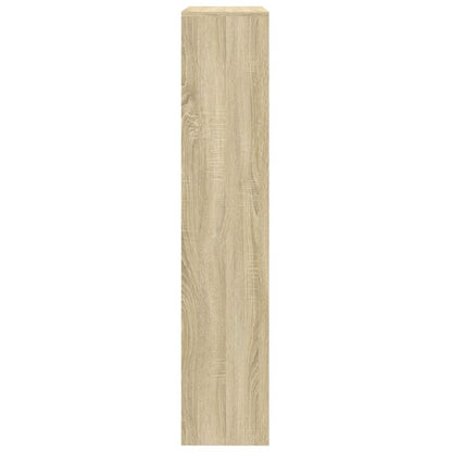 Kamerscherm / boekenkast 143,5x29x143,5 cm hout sonoma eiken