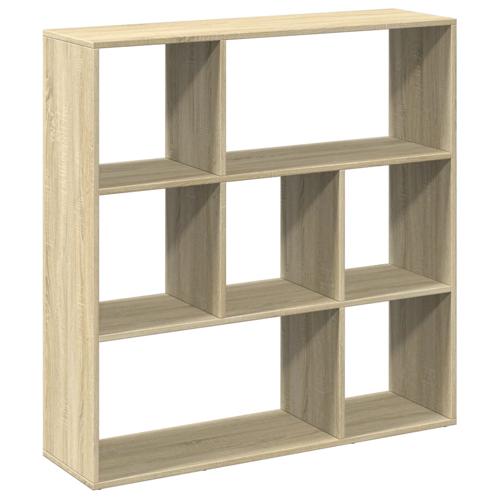 Kamerscherm / boekenkast 102x29x103,5 cm hout sonoma eikenkleur