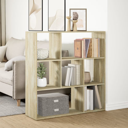 Kamerscherm / boekenkast 102x29x103,5 cm hout sonoma eikenkleur