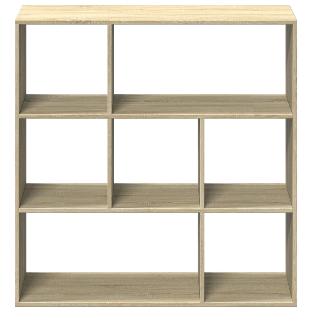 Kamerscherm / boekenkast 102x29x103,5 cm hout sonoma eikenkleur