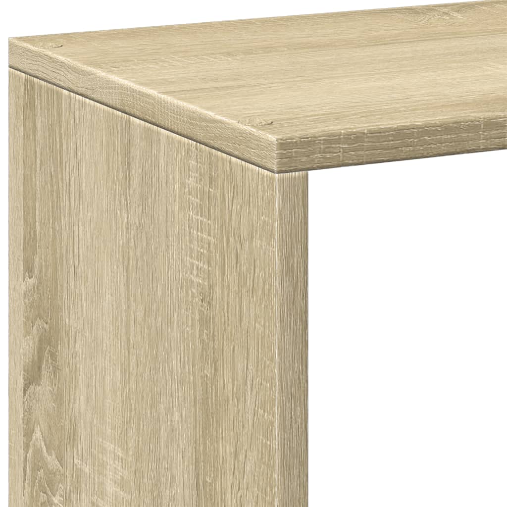 Kamerscherm / boekenkast 102x29x103,5 cm hout sonoma eikenkleur