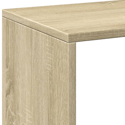 Kamerscherm / boekenkast 102x29x103,5 cm hout sonoma eikenkleur