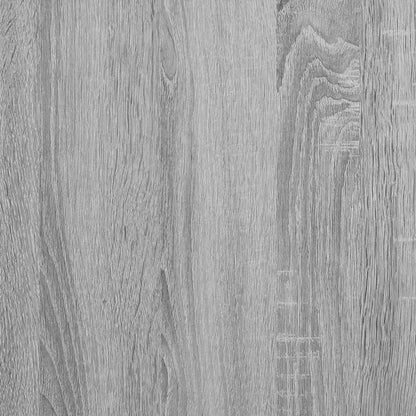 Boekenkast 40x24x76 cm bewerkt hout grijs sonoma eikenkleurig