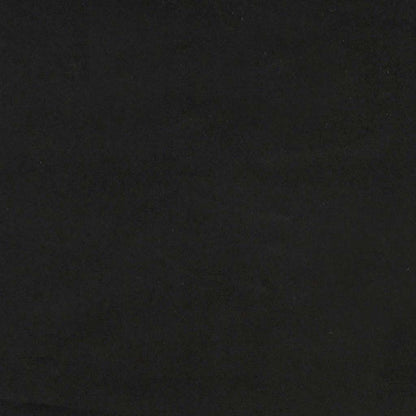 Boxspring zonder matras fluweel zwart 80x220 cm