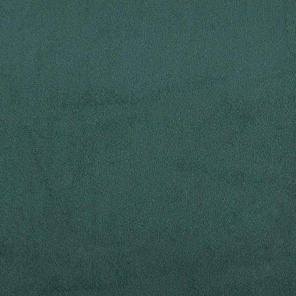 Boxspring met matras fluweel donkergroen 180x220 cm