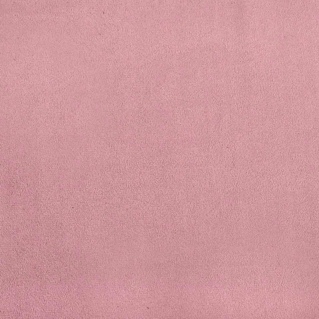 Boxspring met matras fluweel roze 160x210 cm