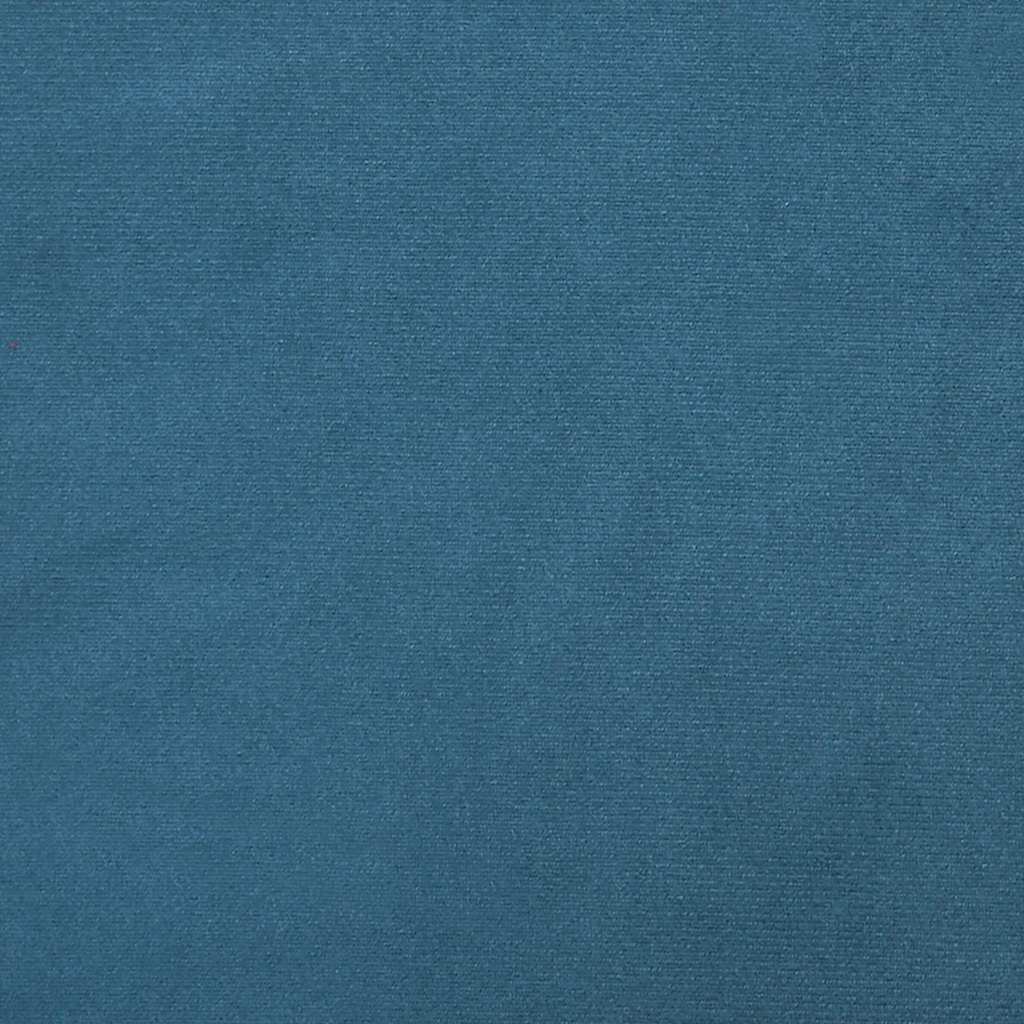 Boxspring met matras fluweel donkerblauw 100x220 cm