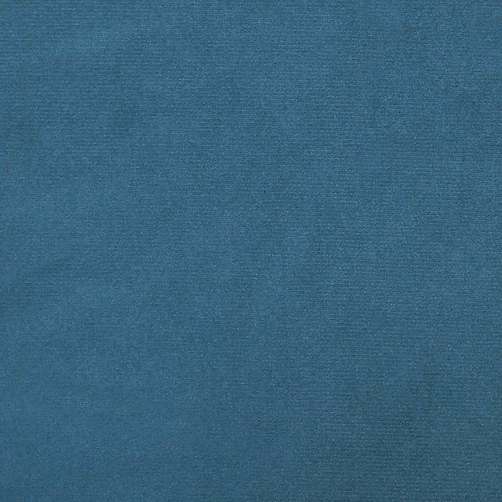 Boxspring met matras fluweel donkerblauw 160x220 cm
