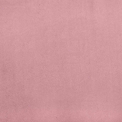 Boxspring met matras fluweel roze 160x210 cm
