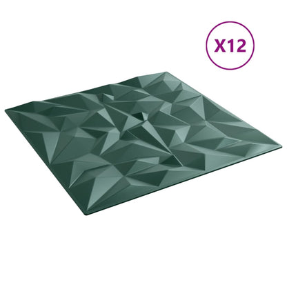 Wandpanelen Amethist 3 M² 50X50 Cm Xps Groen 12 Amethist groen