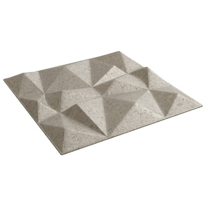 Wandpanelen Diamant 3 M² 50X50 Cm Xps Beton 12 Diamant betonkleurig