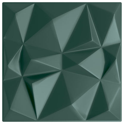 Wandpanelen Diamant 3 M² 50X50 Cm Xps Groen 12 Diamant groen