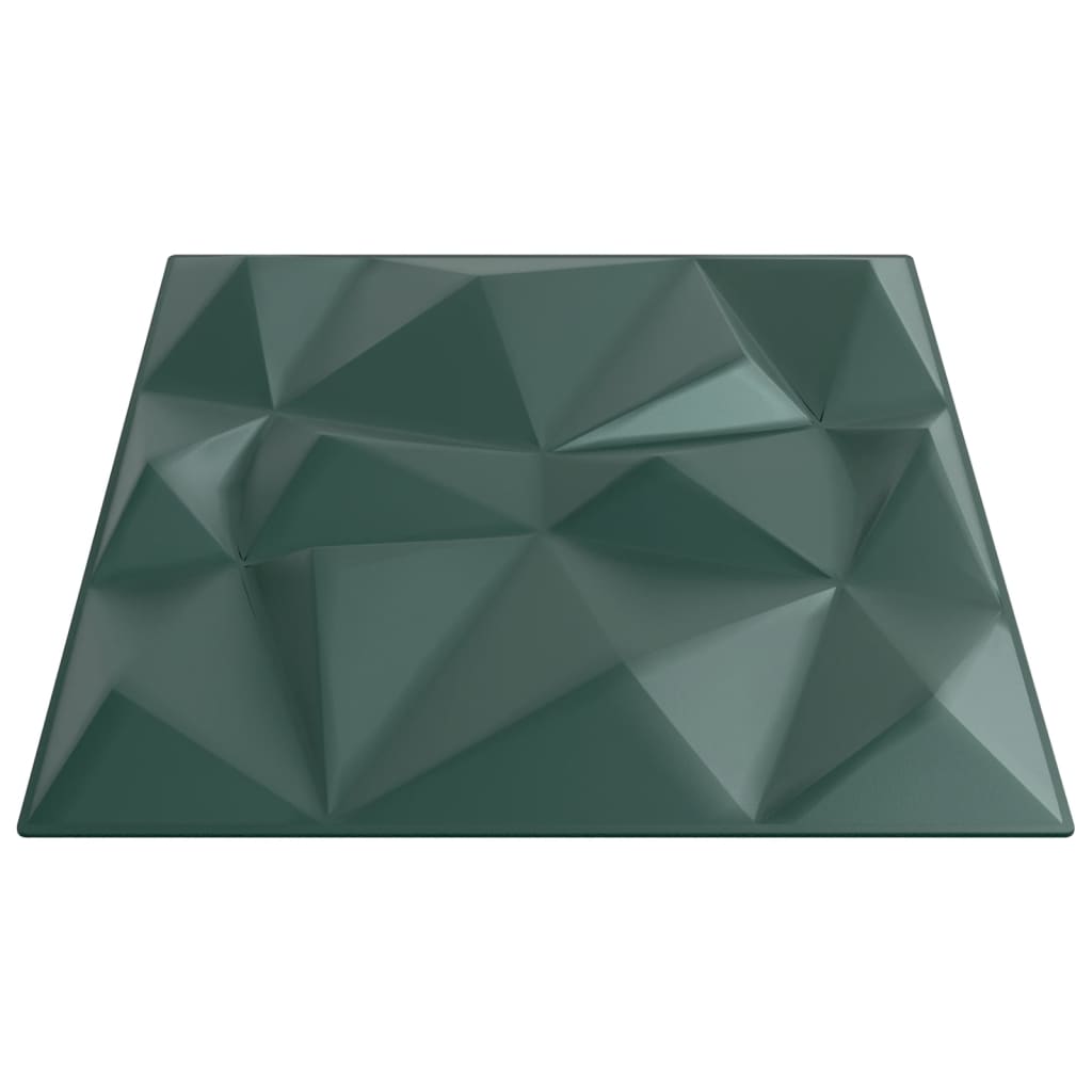 Wandpanelen Diamant 3 M² 50X50 Cm Xps Groen 12 Diamant groen