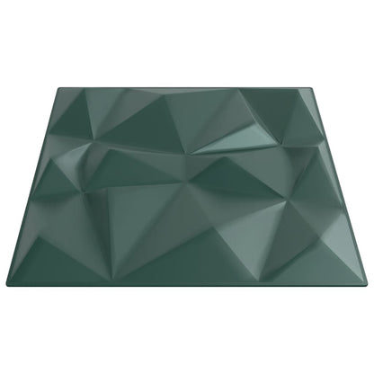 Wandpanelen Diamant 3 M² 50X50 Cm Xps Groen 12 Diamant groen