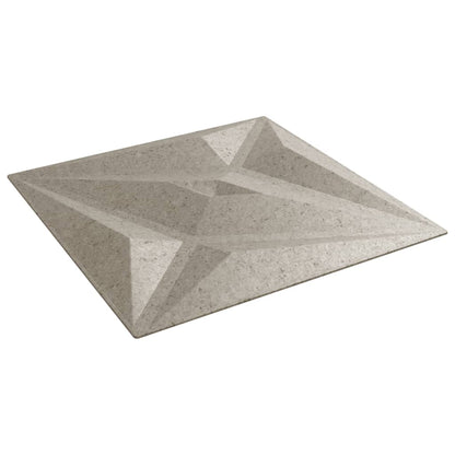 Wandpanelen Ster 6 M² 50X50 Cm Xps Beton 24 Ster betonkleurig