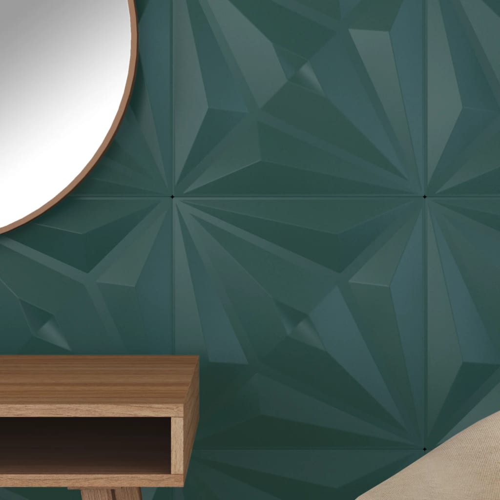 Wandpanelen Ster 12 M² 50X50 Cm Xps Groen 48 Ster groen