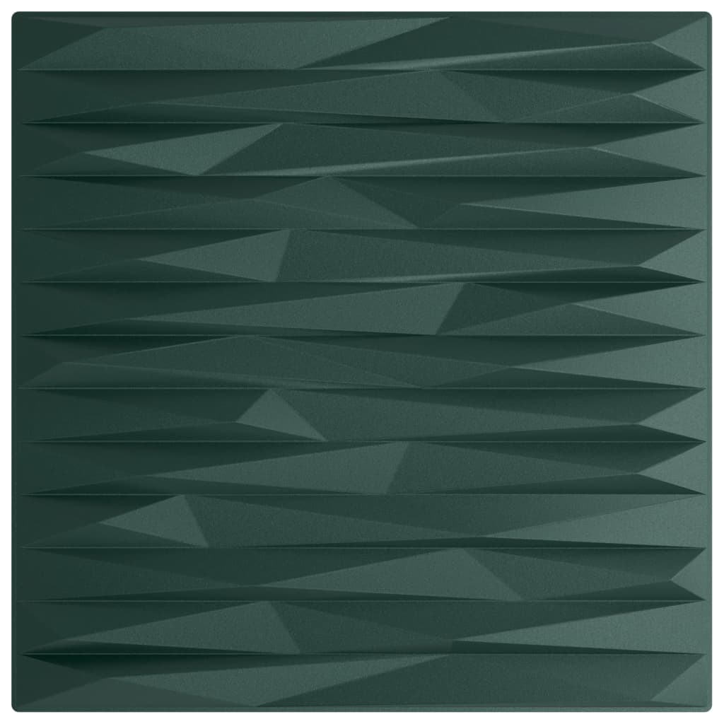 Wandpanelen Steen 3 M² 50X50 Cm Xps Groen 12 Steen groen