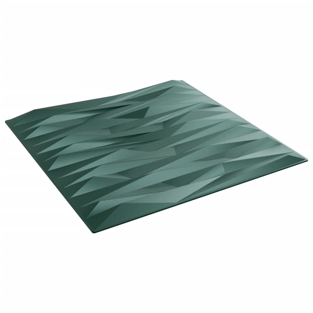 Wandpanelen Steen 3 M² 50X50 Cm Xps Groen 12 Steen groen