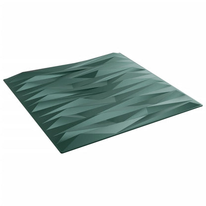 Wandpanelen Steen 3 M² 50X50 Cm Xps Groen 12 Steen groen